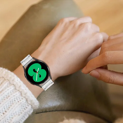 Miniatura 4 de Correa compatible con Samsung Galaxy Watch 6/6 Classic/Galaxy Watch 5/5 Pro / 4/4 Classic / 3 de 1.61 pulgadas / Active 2, correa de repuesto