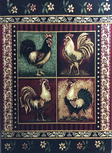 Miniatura 14 de Alfombra de pasillo estilo cabaña, estilo rústico, nativo americano, occidental, oso, alce, ciervo, vida silvestre, cabaña, diseño nativo 386