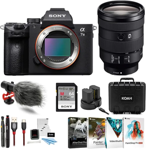 Miniatura 10 de Sony Paquetes de cámara sin espejo de marco completo a7 III (cuerpo a7III + paquete de lentes SEL50F18F)