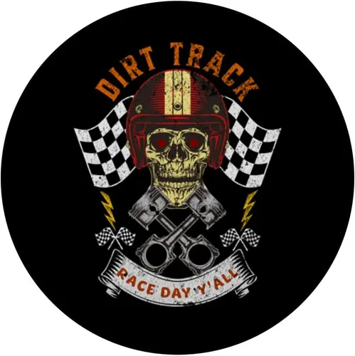 Miniatura 3 de Dirt Track Race Day Y'all Modelos tardíos Modificados Sprint Racing PopSockets intercambiables PopGrip