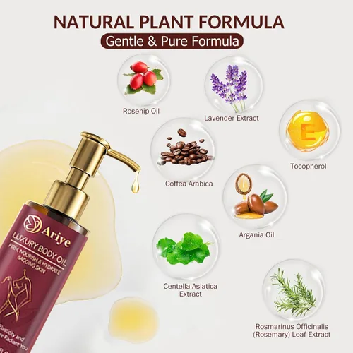 Miniatura 5 de Aceite reafirmante corporal para mujeres, aceite corporal reafirmante para después de la ducha, tratamiento hidratante para brazos, piernas