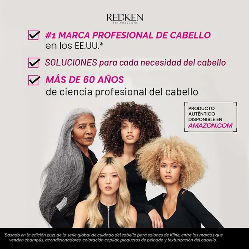Miniatura 6 de Redken Extreme - Tratamiento sin enjuague antiquebradura y anti-rotura para cabello dañado - Fortifica y ayuda a reducir la rotura, infundido