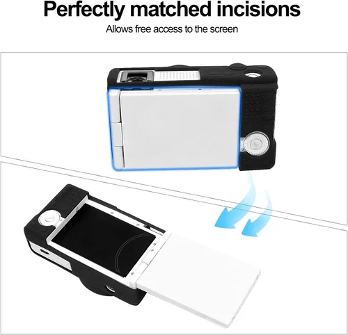 Miniatura 5 de Easy Hood ZV-1F - Funda protectora de goma de silicona suave para cámara Sony ZV1F/ZV-1 II/ZV-1M2/ZV-1 Mark II Vlog, protección de la funda