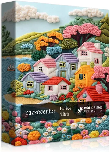 Miniatura 10 de Rompecabezas de faro para adultos de 1000 piezas, rompecabezas de playa con escena de la naturaleza, hermoso rompecabezas de paisaje oceánico