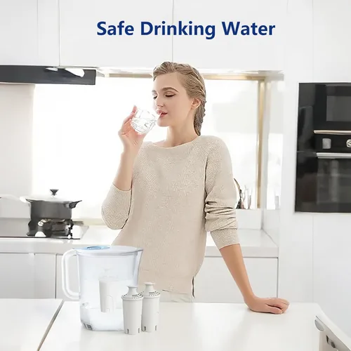 Miniatura 5 de Repuesto para filtro Brita®, jarras y dispensadores de agua Brita®, Classic 35557, OB03, Mavea® 107007, reduce el cloro, suministro de 1 año