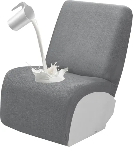 Miniatura 28 de Fundas impermeables de sofá reclinable modular para sofás reclinables, lavable en forma de L, para perros, fundas elásticas para sofá reclinable