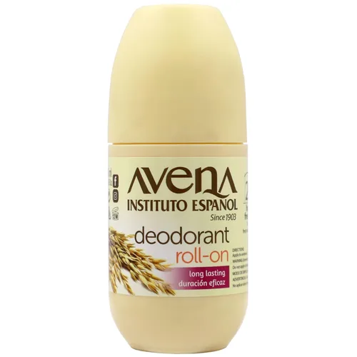 Miniatura 2 de Instituto Español Avena Desodorante, Presentación en Roll-On que te ayudará con el mal olor causado por el sudor, 100% Avena Natural, 24 horas