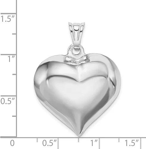 Miniatura 4 de Collar con colgante de corazón de plata de ley 925, joyería fina para mujer, regalos para ella, Plata esterlina