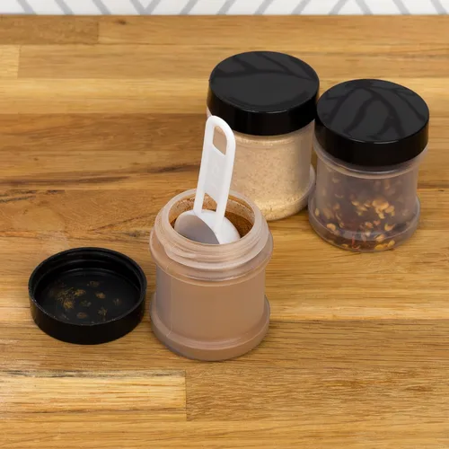 Miniatura 8 de Cornucopia Brands Paquete a granel de cucharaditas medidoras (paquete de 24); cucharas de 0.2 fl oz / 5 cc que caben dentro de una botella