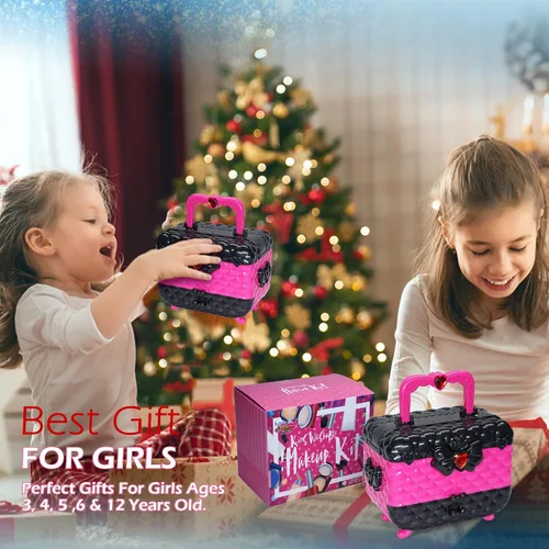 Miniatura 7 de Juegos de maquillaje para niñas – Juegos de maquillaje para niñas de 3 a 4 años, kit de maquillaje de juego, maquillaje para niñas, los mejores