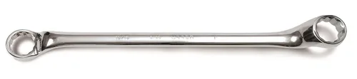 Urrea 8181 Llave cromada con extremo de caja de 121 puntos de 1/2 pulgadas x 9/16 pulgadas