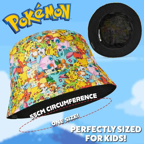 Miniatura 6 de Pokemon Gorra de béisbol para niños y niñas, unisex, Pikachu, correa ajustable, accesorios de verano