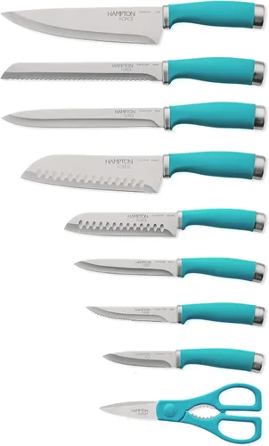Miniatura 2 de Hampton Forge Epicure True Aqua - Juego de cuchillos (15 piezas)