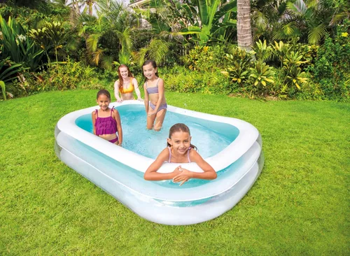 Miniatura 2 de Piscina inflable familiar Intex, 103 x 69 x 22 pulgadas, para mayores de 6 años