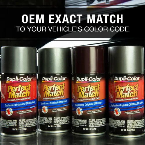 Miniatura 5 de Dupli-Color EBHA09877 Perfect Match - Pintura en aerosol automotriz – Honda Alabaster Silver Metallic, NH700M – Lata de aerosol de 8 onzas Alabastro