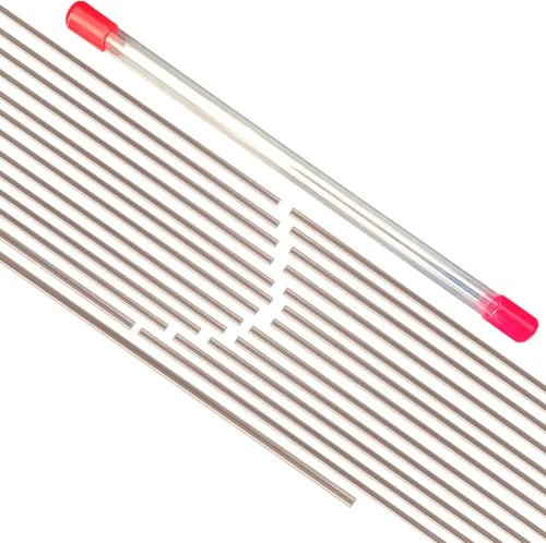 Varillas de soldadura con 10 varillas de soldadura de plata 5% BCuP-3 Varilla de soldadura 1/12 "x10" para aire acondicionado refrigerador