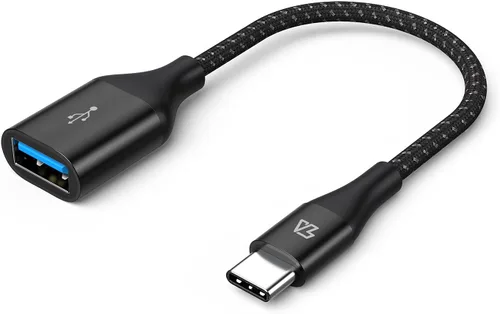 Adaptador USB C a USB 3.1, adaptador OTG, adaptador USB tipo C a USB de 10 Gbps, USB-C a USB-A hembra OTG cables compatibles con MacBook Pro, iPad