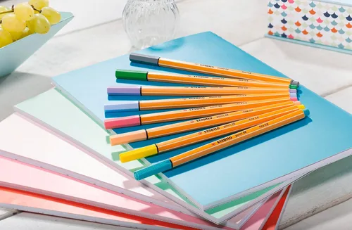 Miniatura 5 de STABILO Fineliner point 88 - Cartera de 18 - Colores Surtidos Multicolor