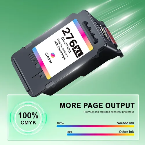 Miniatura 4 de Paquete combinado de cartuchos de tinta 275XL 276XL PG-275 XL/CL-276 XL para Canon Ink 275 y 276 para Canon Pixma TR4720 TS3722 TS3500 TS3520 TS3522