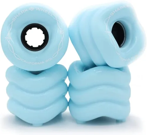 Miniatura 9 de Shark Wheel 60 mm ruedas para Longboard de crucero, Fórmula DNA, juego de 4 ruedas