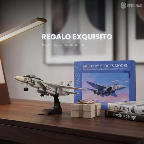 Miniatura 6 de Escala 1:72 F-14 Tomcat Fighter Jet Kit de Modelo de Construcción Rápida de Plástico F14 Juguete Divertido de Ensamblaje de Avión Modelo de Aeronave