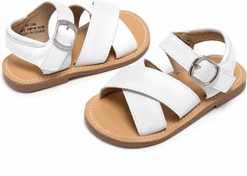 Miniatura 6 de GINFIVE Sandalias para niñas pequeñas, zapatos para niñas y niñas pequeñas