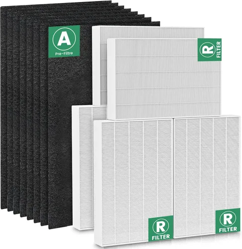 Filtro HEPA HPA300 R de repuesto compatible con purificador de aire Honeywell serie HPA300, para purificador de aire HA300, HPA300, HPA300VP,