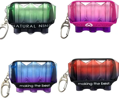 Miniatura 2 de Lstyle Dart Flight - Funda rígida para vuelos de dardos, capacidad para un juego de vuelos, color baya