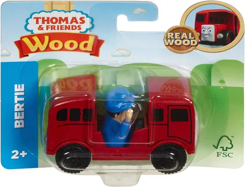 Miniatura 4 de Thomas & Friends Fisher-Price - Juguete de madera, diseño Ashima, Bertie