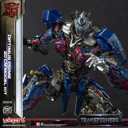 Miniatura 9 de YOLOPARK Transformers: El último caballero Optimus Prime con armamento mejorado, figura de acción Transformers de 7.87 pulgadas altamente articulada