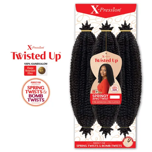 Miniatura 7 de ¡Ofertas de paquetes múltiples! Outre trenzado sintético – X Pression Twisted Up Spring Aro Twist 16