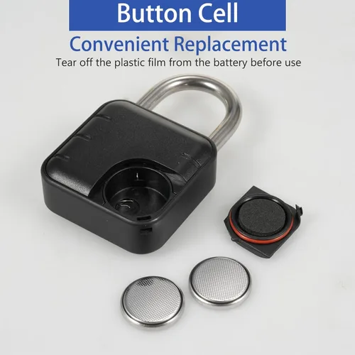 Miniatura 4 de UMIKSMART - Candado de combinación de 6 dígitos, bloqueo de contraseña de alta seguridad con cuerpo de aleación de zinc impermeable IP67, bloqueo