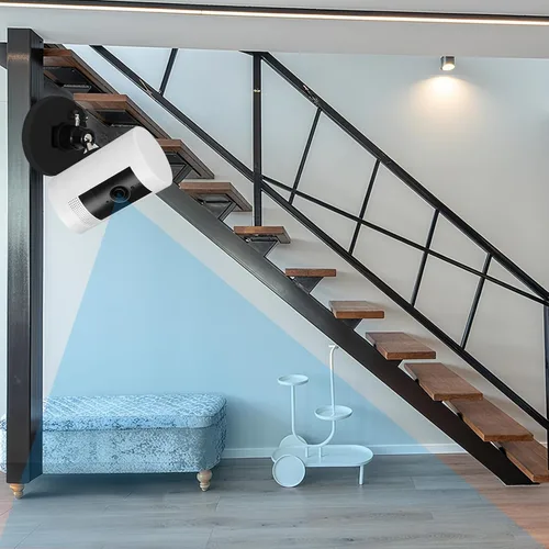 Miniatura 8 de Paquete de 2 soportes magnéticos para cámara compatibles con batería Ring Stick Up Cam (2ª, 3ª), Ring Outdoor Cam Plus, soporte magnético de pared