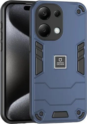 Miniatura 439 de Funda compatible con Huawei Y9 Prime (2019), compatible con Huawei Y9 Prime (2019) 4G STK-L21 2 en 1 [PC duro + TPU], funda de teléfono azul