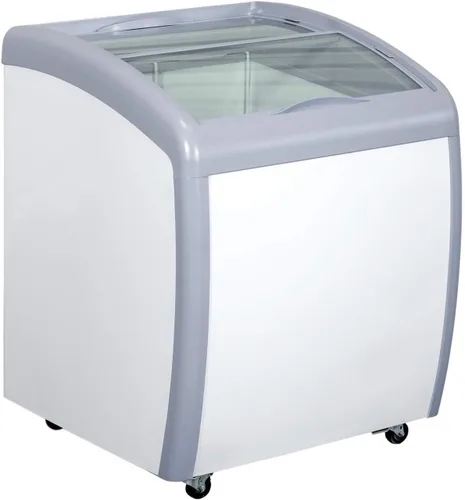 Miniatura 2 de AFE XS-160YX Congelador de pecho con tapa de vidrio curvado - 26" de ancho