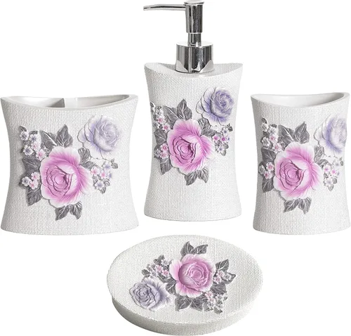 Miniatura 67 de Zahari Home Capri - Juego de toallas de baño de 3 piezas, toalla de baño, toalla de mano y toalla facial, decoración moderna, hermoso diseño único