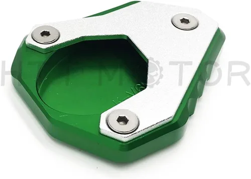 Miniatura 2 de KAW-253VER6500618 - Almohadilla de extensión de soporte lateral compatible con Kawasak Versys 650 2015 2016 2017 2018 verde
