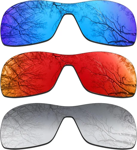 Miniatura 13 de ToughAsNails 3 pares de lentes polarizadas de repuesto para Oakley Antix Pack