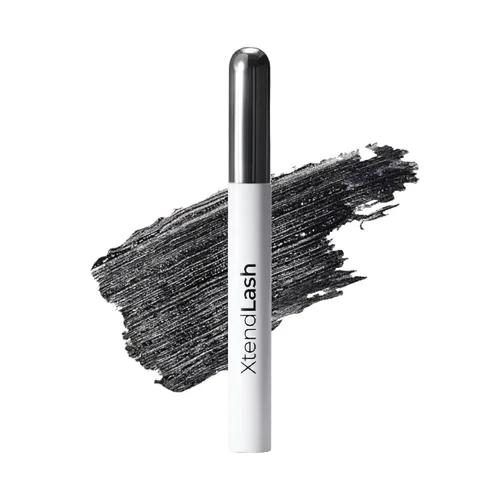 MCoBeauty XtendLash - Máscara de pestañas de tubos, color negro, alargamiento tubular, volumen y rizo, pestañas de alta definición, resistente al