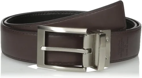Miniatura 2 de Calvin Klein Cinturón reversible con hebilla de arnés para hombre de 1.378 in