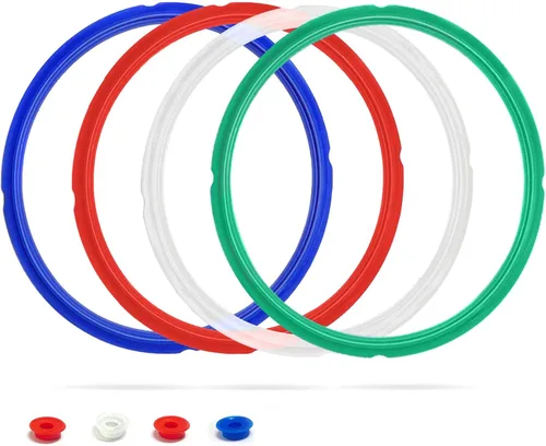 Miniatura 18 de Paquete de 3 anillos de sellado de silicona para olla instantánea de 3 cuartos de galón, anillos de sellado de junta de silicona de repuesto, 3