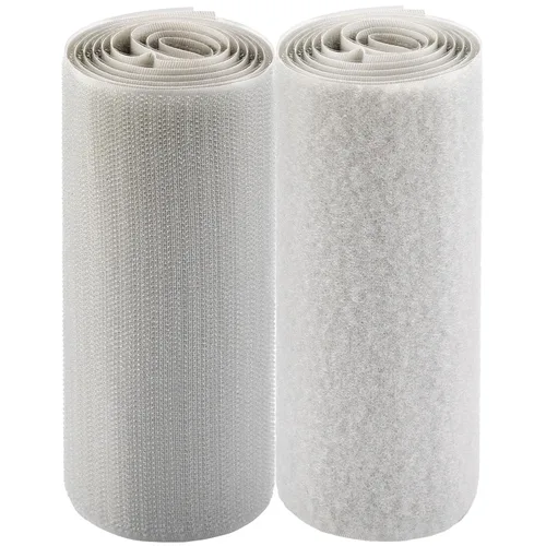 Miniatura 19 de Tiras adhesivas para tela (6 pies x 3/4 pulgadas), se pegan sin coser ni planchar, para ropa y cortinas, cinta de dobladillo de doble cara