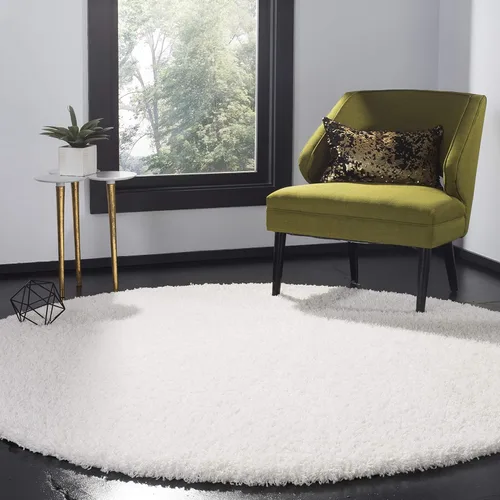 Miniatura 39 de SAFAVIEH Laguna Shag Collection - Alfombra decorativa, 2 pies 3 pulgadas x 4 pies, color beige, diseño sólido, no desprende pelusa y de fácil