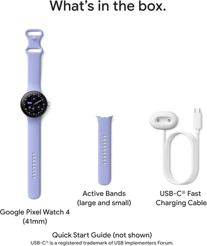 Miniatura 12 de Google Pixel Watch 4 (41mm) - Reloj inteligente Android - Monitor de frecuencia cardíaca y seguimiento del sueño - Batería de 30 horas - Seguimiento