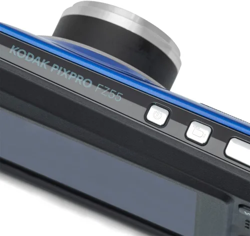 Miniatura 8 de Kodak FZ55BL PIXPRO - Cámara digital azul con tarjeta de memoria Lexar 64GB de alto rendimiento 800x UHS-I SDHC serie azul