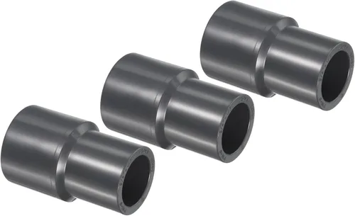 Miniatura 38 de PATIKIL UPVC Reductor de tubería de montaje de 1-1/2 "x 1" Socket Schedule 80, conector adaptador de acoplamiento recto, gris