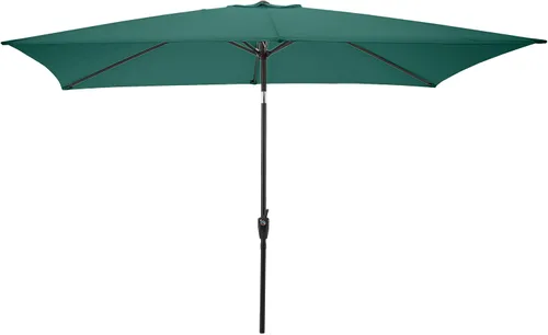 Miniatura 13 de Rectangular Patio Umbrella - 10ft Easy Crank Sun Shade with Push Button Tilt for Outdoor Furniture, Deck, Yard, or Pool by Pure Garden