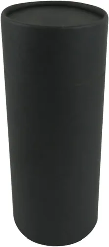 Miniatura 5 de WENPACK Paquete de 12 tubos de cartón con tapa, recipiente redondo de cartón (2.44 pulgadas de profundidad x 2.36 pulgadas de alto, Kraft)