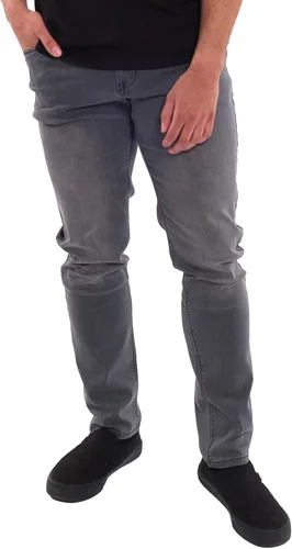Kenneth Cole REACTION Jeans ajustados para hombre, jeans elásticos de 2 vías para hombre, corte ajustado, jeans de 5 bolsillos para hombre