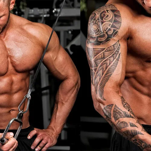 Miniatura 7 de LOOEEL Paquete de 2 cables de extensión de fitness de 39 pulgadas, accesorios de cuerda de extensión de fitness, sistema de poleas de gimnasio